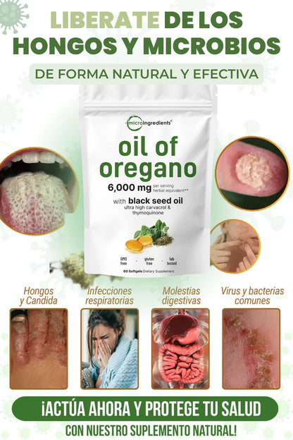 Aceite de Orégano 100% Puro – Salud y Bienestar